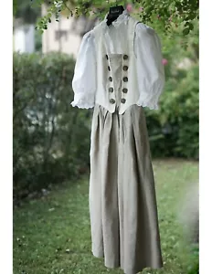 Kleid Stil Tiroler dirndl Gr. 36/38 It - Bild 1 von 5