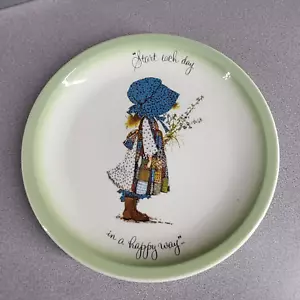 Vintage Holly Hobbie Plate 10" Collectors Edition "Start Each Day... - Picture 1 of 2