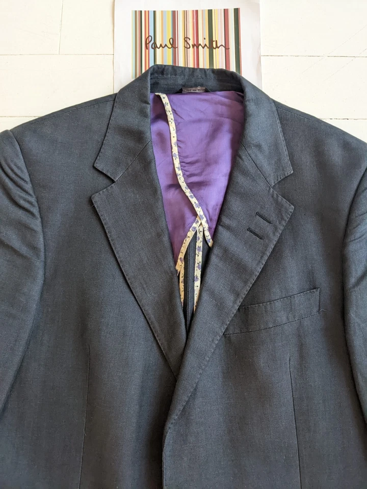 PAUL SMITH Man's Blazer Jacket 40 inch Chest BEAUTIFUL LINEN MIX CLOTH - PERFECT - image 1 of 4