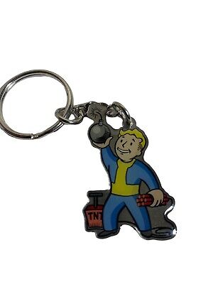 Fallout 4 Explosives Perk Metal Keychain. Lootcrate • 10$