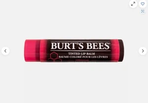 3er Pack Burt's Bees 100 % natürlicher getönter Lippenbalsam, Hibiskus, KOSTENLOSER VERSAND 0,15 - 4,25 G - Bild 1 von 2