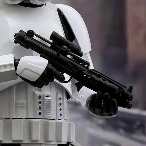 Star Wars Rogue One Custom 3.75 E-11 Blaster Rifle (4x) for Hasbro TVC Cover
