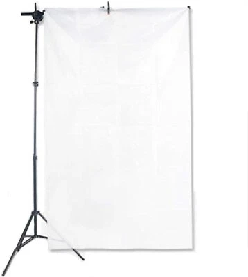 1M X 1.7M Diffusion Fabric Nylon Silk White Seamless Light Modifier for Lighting - Image 1 of 4