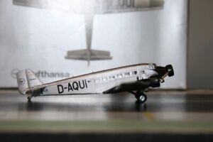 Herpa 1:160 Lufthansa Junkers JU-52 D-AQUI (019040) Die-Cast Model Plane