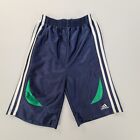 Adidas Shorts Boys Size 7 Blue Training Athletic Basketball Workout Youth Kids