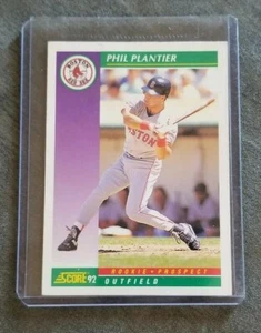 1992 Score Baseballkarte #406 Phil Plantier - Red Sox - Bild 1 von 1