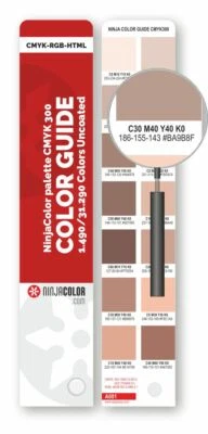 NinjaCOLOR Color Guide Uncoated - 31290 colors
