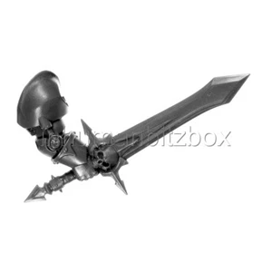 K2T46 BRAS DROIT EPEE CHAOS SPACE MARINE TERMINATOR WARHAMMER 40000 W40K BITZ 43 - Imagen 1 de 1