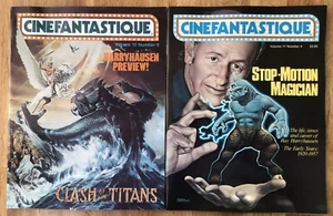 CINEFANTASTIQUE Ray Harryhausen 2 Issue Lot Vol 10 No 3 & Vol 11 No 4 Fine Cond. - Bild 1 von 12
