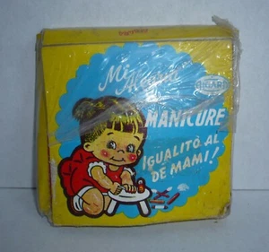 Mexican Manicure Set Vintage Toy Made In Mexico 70s - Picture 1 of 9