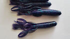 15 pk 4" Craw Tube - JUNEBUG - Lake Fork Style Crawtube - SCENT SALT-USA-BEST