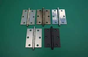 5 FINISHES CABINET HINGE HIGHEST QUALITY 2 1/2" SOLID BRASS SOLD AS EACH. - Picture 1 of 23