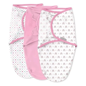 SwaddleMe by Ingenuity Original Swaddle, 100% Cotton, Improves Sleep & Calms Sta - Picture 1 of 3