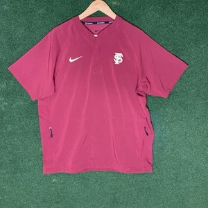 Sz L Nike Florida State Seminoles FSU Team Issued Baseball Batting Jacket - Picture 1 of 10