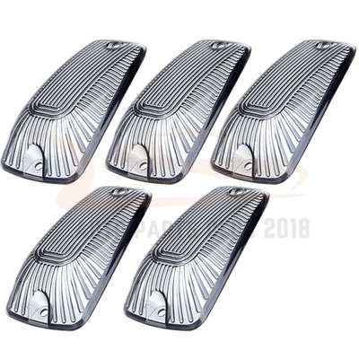 Smoke Cover 5  Cab Marker Roof Running Light For Chevrolet C/K1500 2500 3500 New - Image 1 of 4