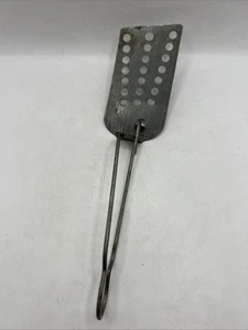 Vintage POPEIL Primitive Wire Handle Metal Spatula Turner 11” Easy Squeeze USA - Picture 1 of 7