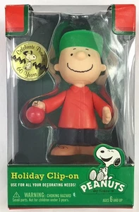 Peanuts Charlie Brown Holiday Clip-On 3" (Please Read Description) - Picture 1 of 16