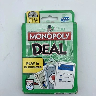 Monopoly Deal Card Game 110 Cards All Included Ages 8+ Made in USA - Image 1 of 4
