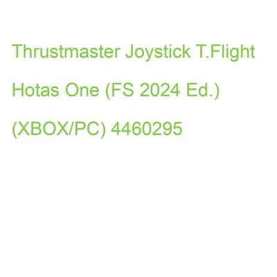 Thrustmaster Joystick T.Flight Hotas One (FS 2024 Ed.) (XBOX/PC) 4460295 - Bild 1 von 2