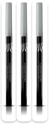 3 x Max Factor Excess Intensity Eyeliner 05 Excessive Silver - Image 1 of 2