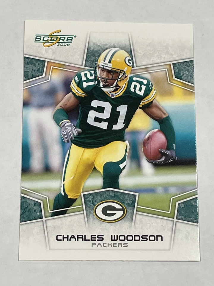Score Football #114 2008 - Charles Woodson - Green Bay Packers Foto 1 de 2