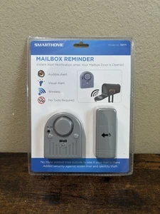 Smarthome Cassetta Postale Promemoria Allarme Avviso Visivo Udibile Wireless Modello n. 74771 - Foto 1 di 2