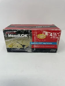 Menge (44) Fehlende (6) FastenMaster Headlock Struktur Holzschraube 4 1/2" - Bild 1 von 3