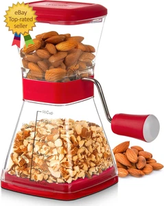 Picadora de nueces Prepworks - Molinillo de tuercas manual de mano para picar semillas de nueces - Imagen 1 de 2