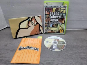 Grand Theft Auto: San Andreas (Xbox) komplett CIB mit Karte - getestet - Bild 1 von 22