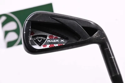 Ladies Callaway RAZR X Black #6 Iron / 28 Degree / Ladies Flex Callaway 50 Shaft - Image 1 of 4