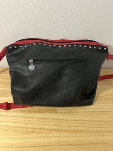 Damen Sydney Love schwarz und rot Handtasche Tasche Boho 15-1/2 x 11 - Bild 1 von 6