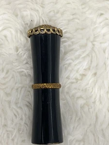 Vintage Revlon Futurama Lipstick Tube 585 Van Cleef N Arpels Black Tube Read - Picture 1 of 4
