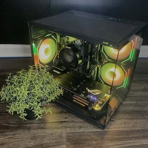 Black RGB Gaming PC (NVIDIA RTX 2060 6GB + AMD Ryzen 5 3600) - Picture 1 of 4