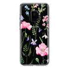 For Samsung Galaxy S9 Shockproof Case Spring Pastel Wild Flowers