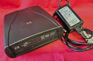 HP external USB DVD ReWriter Light Scribe DVDRW Drive with own PSU HP dvd940 - Picture 1 of 1