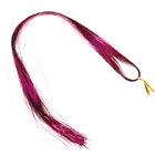 120 Strands Hair Tinsel Bling Silk Hair Flare Strands Glitter Rainbow Hair De Rd