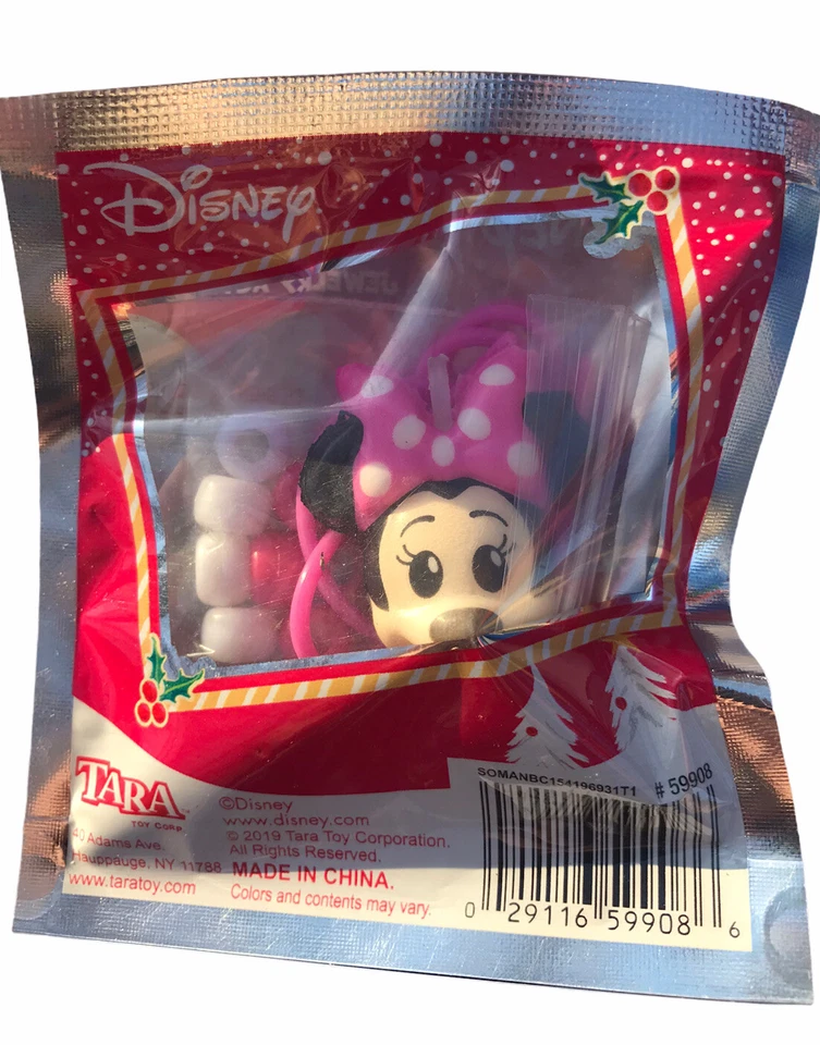 Disney Squishy Joyería Actividad Minnie Mouse Squishy Dijes Collar Kit Foto 1 de 2