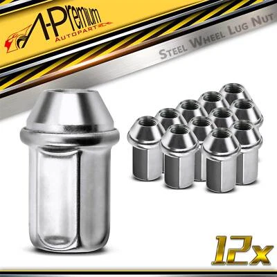 12x Wheel Lug Nut for Chevrolet Silverado 1500 2500 3500 Buick Cadillac Saturn - Image 1 of 4
