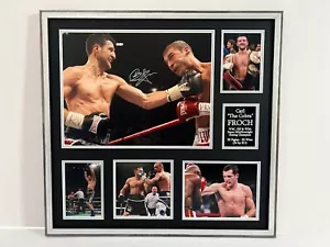 Carl Froch 4x Super Middleweight Boxing World Champion Signed Framed Display COA - Picture 1 of 5