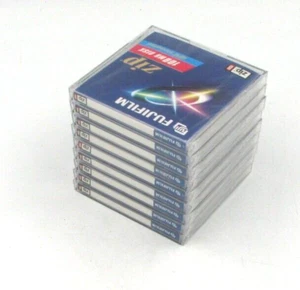 FujiFilm 100MB Zip Disk Confezione da 9 Dati Computer Formattati IBM - Foto 1 di 2
