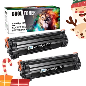 2x CRG 137 Toner For Canon 137 Toner Cartridge MF232w MF216n MF236n MF242dw D570 - Picture 1 of 10