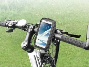 FUNDA PROTECTORA IMPERMEABLE SAMSUNG GALAXY S3 S4 CON SOPORTE DE BICICLETA, AJUSTABLE - Imagen 1 de 1