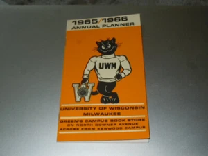 Vintage 1965/1966 Annual Planner. Univ. of Wisc. Milwaukee  Colad Co.  NOS! - Picture 1 of 11