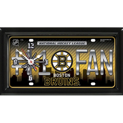 Boston Bruins #1 Fan Clock by GTEI Cover