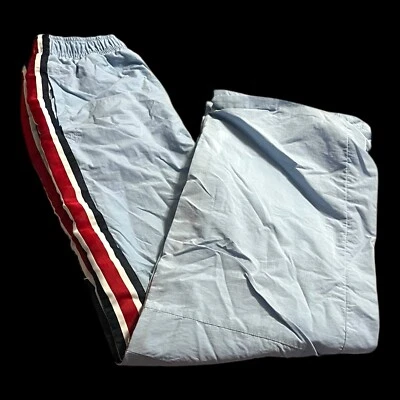 Pantalones de Viento Vintage Buzz Cuts Base Militar Tienda Px Años 80 Ropa de Entrenamiento XL Azul Foto 1 de 4