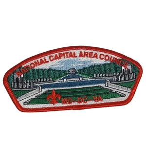 Parche de hombro CSP Monumento Boy Scouts del Consejo del Área de la Capital Nacional Segunda Guerra Mundial - Imagen 1 de 4