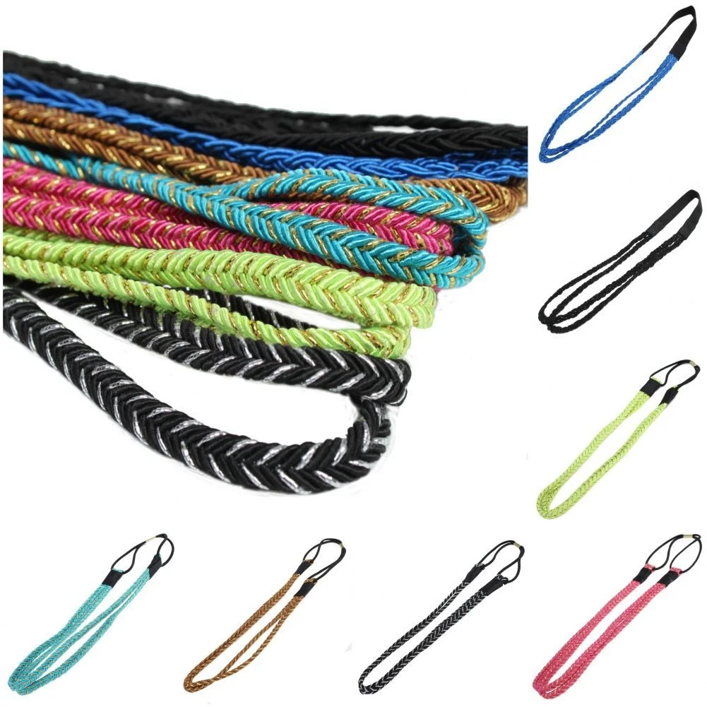 CIEHER Glitzer-Haarbänder Für Damen & Mädchen - Blauer Haarschmuck