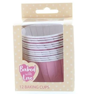 Pink Baking Cups - 50 X 40mm - 2 Pack Sizes - Picture 1 of 1