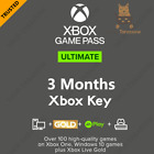 Xbox Game Pass Ultimate 3 Months & Xbox Live Gold Membership (90 Days) US