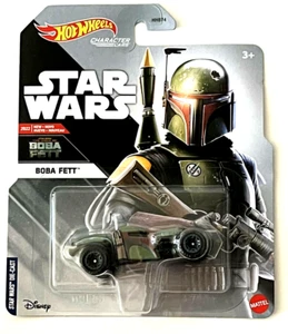 Hot Wheels 2022 Star Wars Personaje Coches El Libro de Boba Fett Serie Boba Fett - Imagen 1 de 2